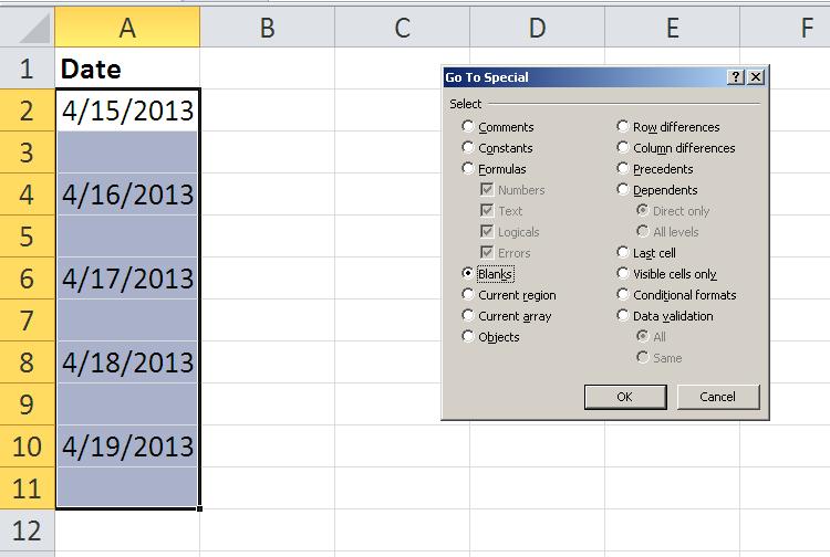 shortcut for date in excel mac